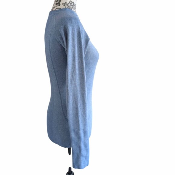 Lululemon Run: Swiftly Tech Long Sleeve Limitless Blue Rel: 1/13 Women's size 4 - Picture 5 of 16